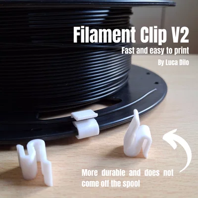 Kẹp giữ sợi nhựa Filament Clip V2 – Giải pháp gọn gàng cho cuộn nhựa