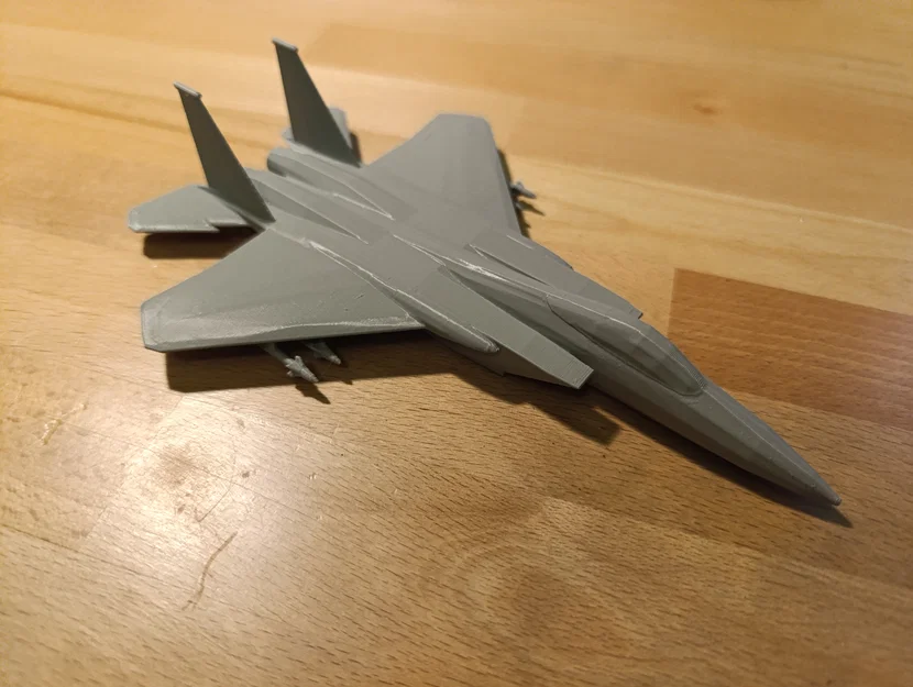Mô hình máy bay tiêm kích F-15 Eagle 3D - File in chất lượng cao - Image 1