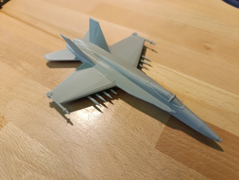f-18 – Mẫu máy bay phản lực kèm 10 tên lửa - Image 1