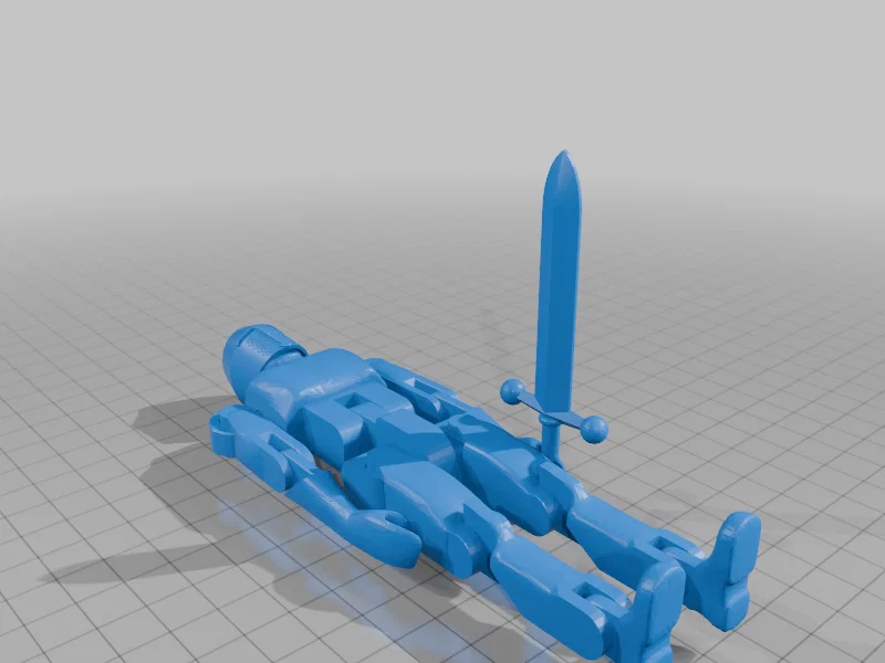 Mô hình hiệp sĩ Knight Figure - File in 3D chất lượng cao - Image 1