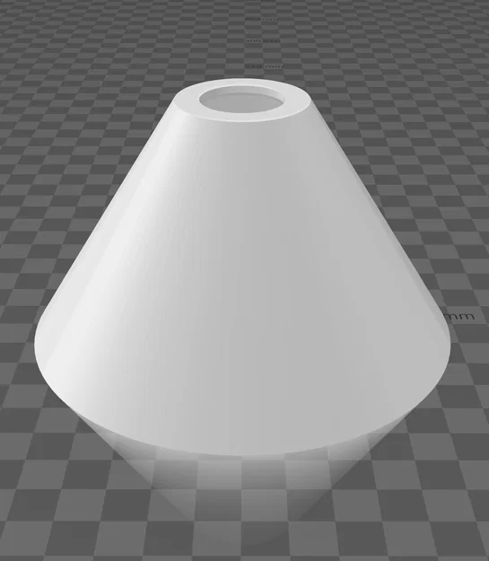 Chụp đèn đơn giản - Tự thiết kế và in 3D trang trí nhà cửa - Image 1