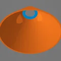 Chụp đèn đơn giản - Tự thiết kế và in 3D trang trí nhà cửa - Thumbnail 3