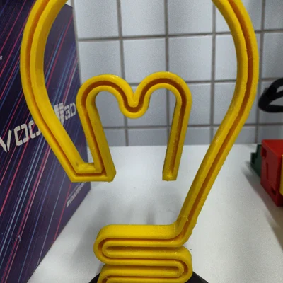 Luminária de fio – Đèn để bàn 2 mảnh có rãnh gắn LED strip