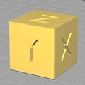 Khối lập phương hiệu chuẩn máy in 3D (Calibration Cube) chính xác - Thumbnail 1