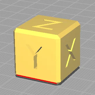 Khối lập phương hiệu chuẩn máy in 3D (Calibration Cube) chính xác