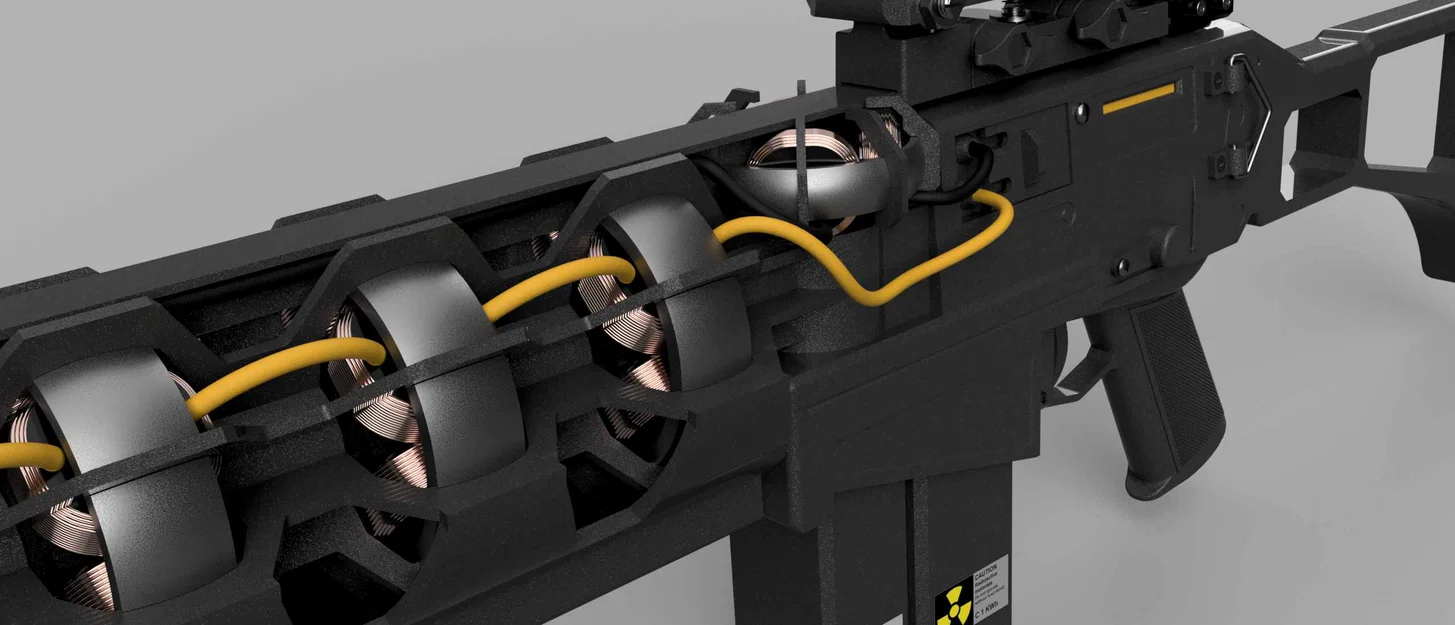 Mô hình súng Gauss Gun từ S.T.A.L.K.E.R – File in 3D cực chất - Image 5