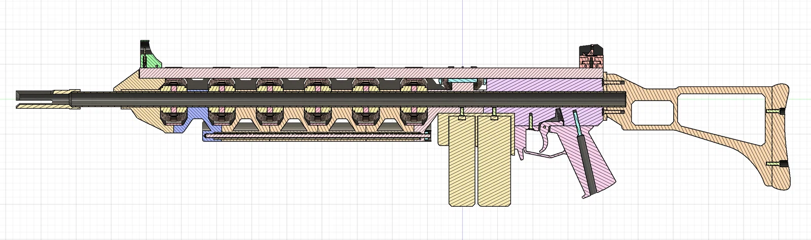 Mô hình súng Gauss Gun từ S.T.A.L.K.E.R – File in 3D cực chất - Image 6