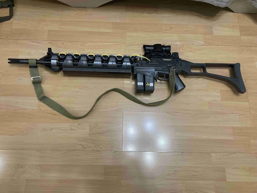 Mô hình súng Gauss Gun từ S.T.A.L.K.E.R – File in 3D cực chất - Image 9