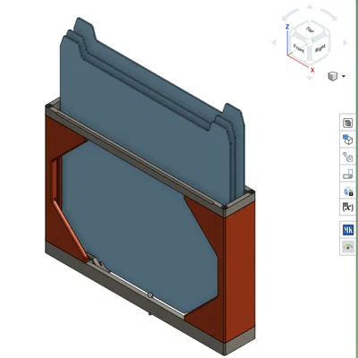 Giá đỡ build plate cho Creality K1C/K1