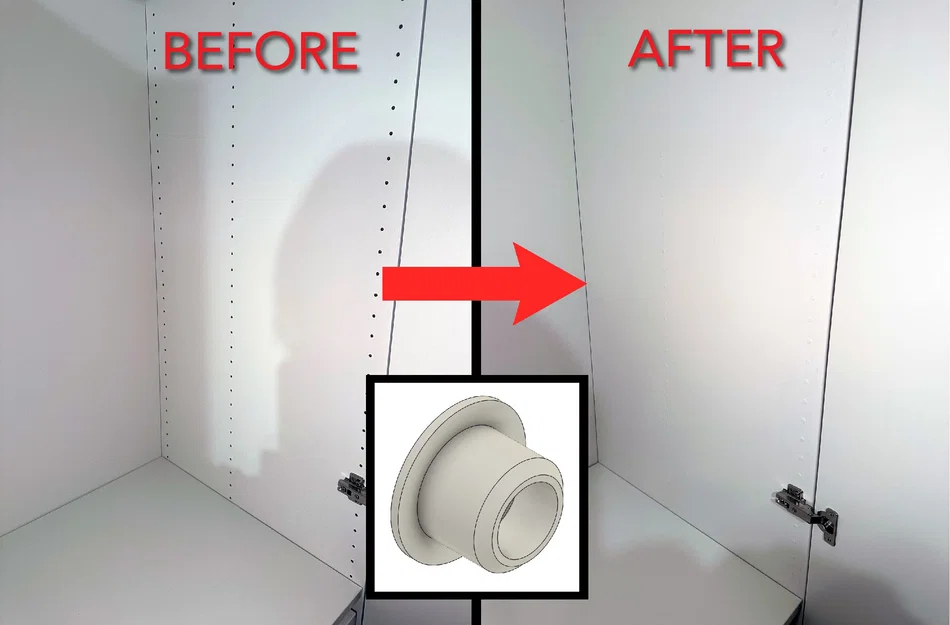 Nắp che lỗ cho IKEA PAX - Image 1