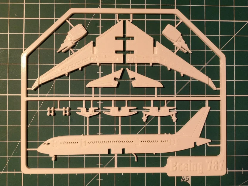 Kit Card Boeing 787 Dreamliner (Boeing 787-8) – Mô hình lắp ráp - Image 5