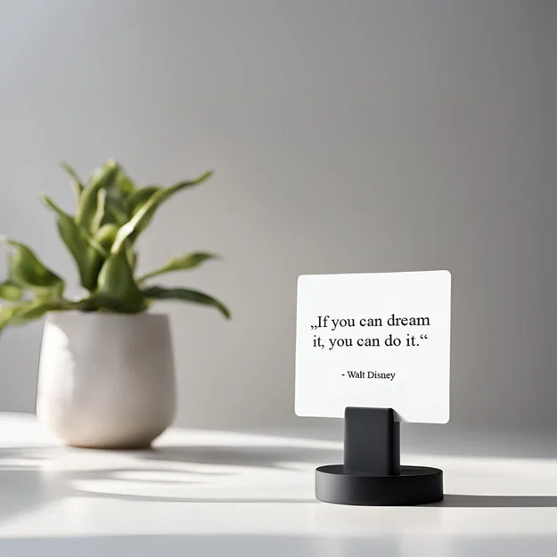 Kẹp/Đế Giữ Thẻ Thiết Kế Hiện Đại (Giữ Card hoặc Ảnh) - Image 1