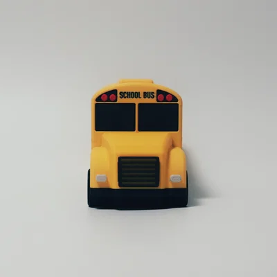 Hộp Bút Hình Xe Buýt Trường Học (School Bus Pencil Case)