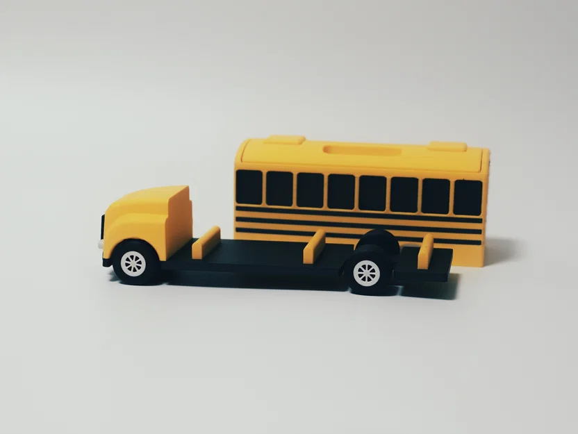 Hộp Bút Hình Xe Buýt Trường Học (School Bus Pencil Case) - Image 7