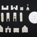 Bộ mô hình làng bánh gừng Gingerbread Village trang trí Giáng sinh - Thumbnail 17