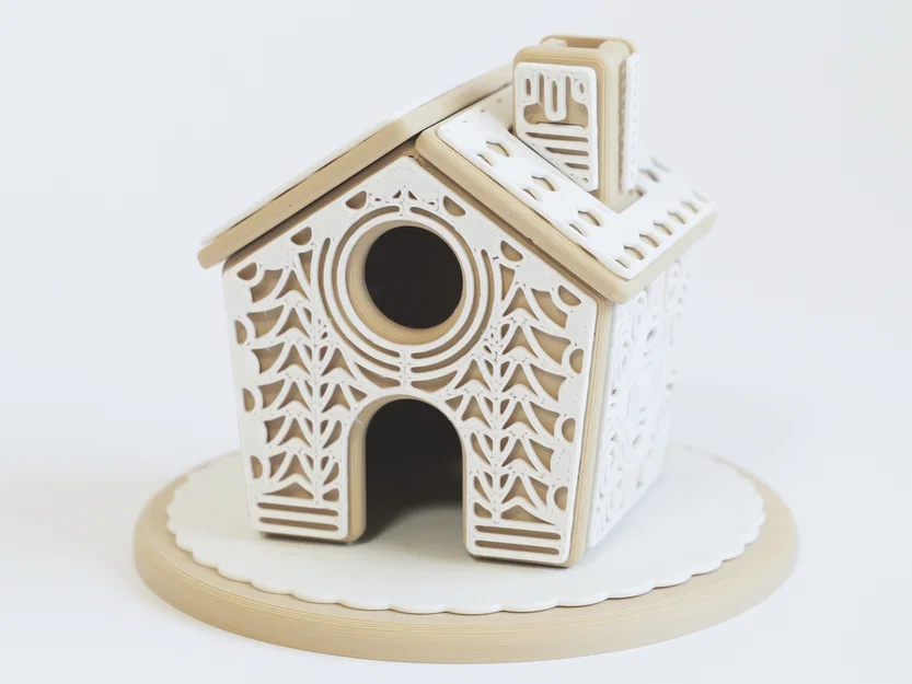 Bộ mô hình làng bánh gừng Gingerbread Village trang trí Giáng sinh - Image 19