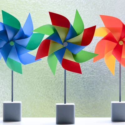 Chong chóng gió hai lớp