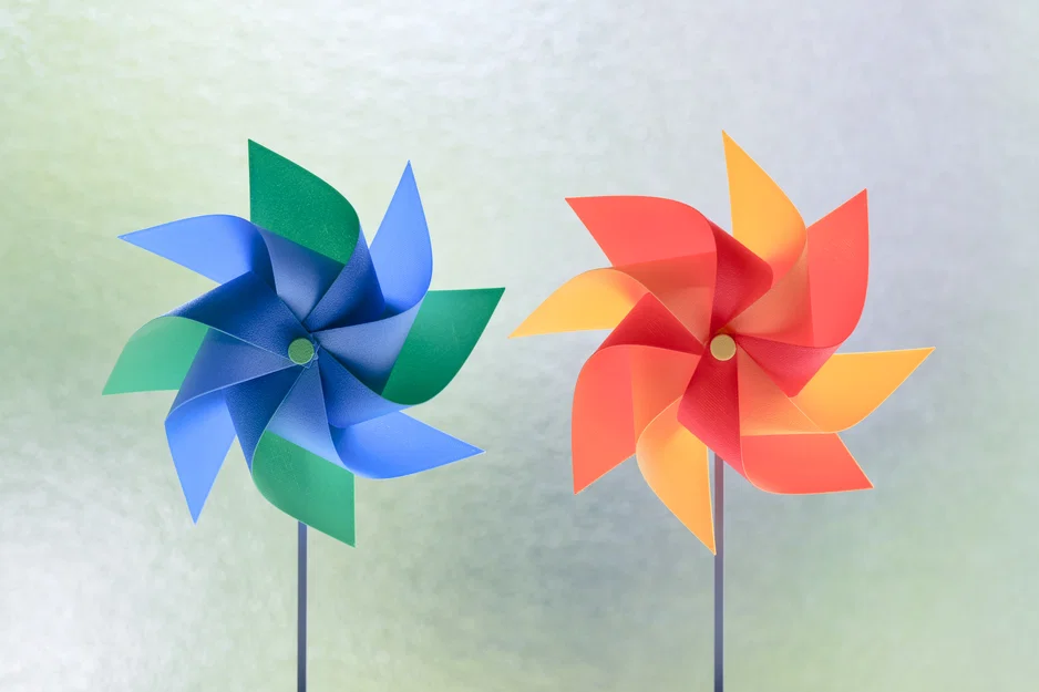 Chong chóng gió hai lớp - Image 4