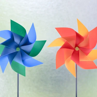 Chong chóng gió hai lớp