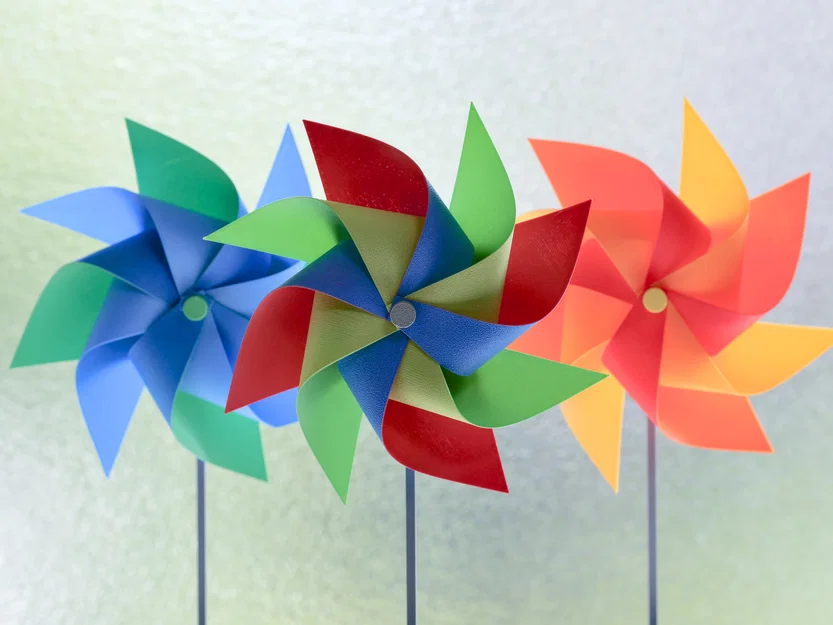 Chong chóng gió hai lớp - Image 5