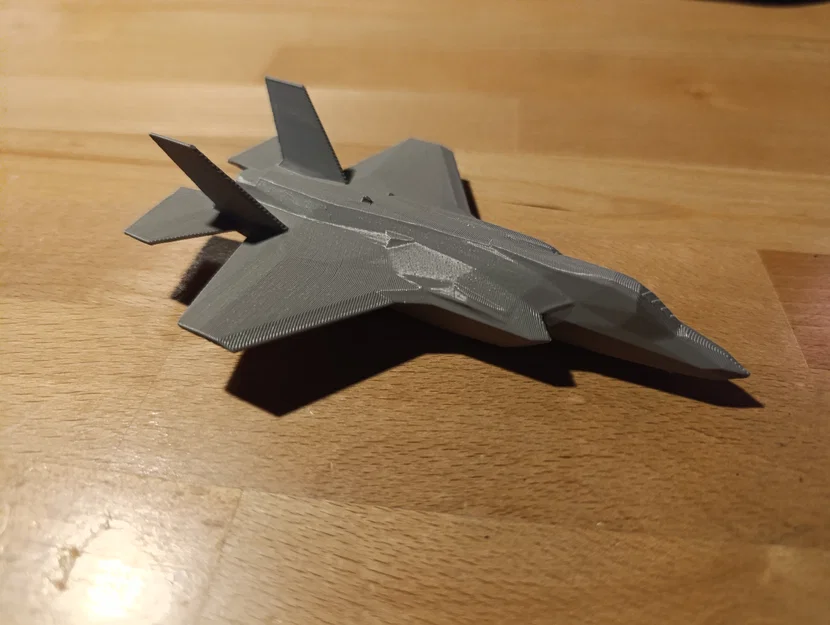 Mô hình in 3D máy bay chiến đấu F-35 Lightning II chi tiết - Image 1