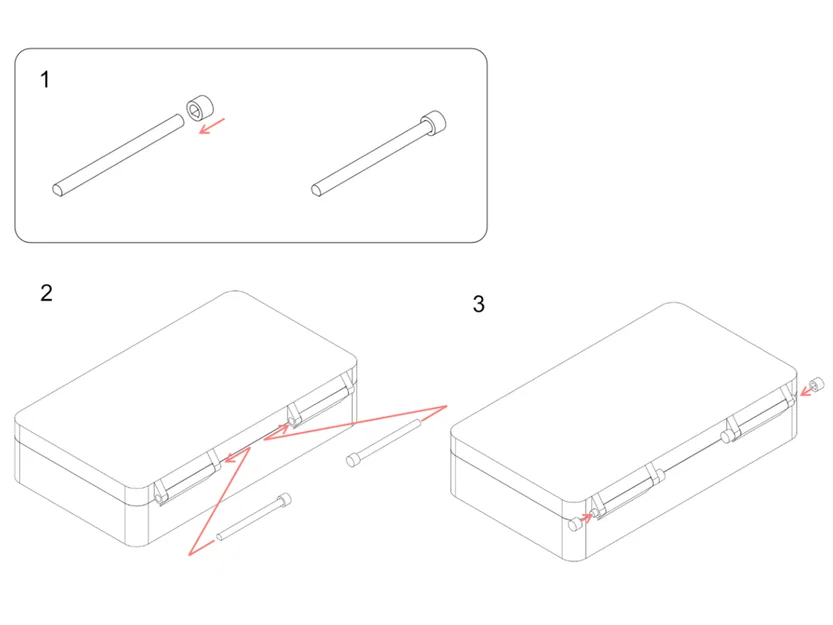 Hộp đựng mẫu thử nhựa in 3D (Filament Sample Box) tiện dụng - Image 2