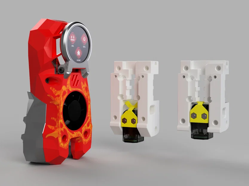 BTT Eddy Probe Easy Adjustment Mount – Giá đỡ chỉnh nhanh cho Stealthburner - Image 12