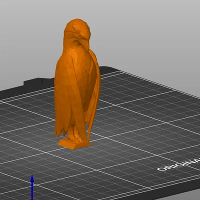 Tượng đại bàng Baldur's Gate - Mô hình 3D trang trí độc đáo