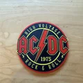 Lót Ly AC/DC (High Voltage - Rock & Roll) 105mm - Thumbnail 1