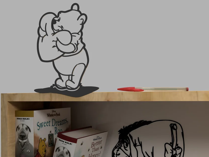 Winnie the Pooh ôm trái tim - Image 1