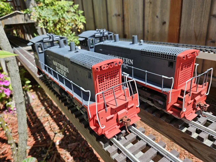 Đầu máy OpenRailway EMD SW 1500 G Scale motorized 1:29 cấu hình SP - Image 1