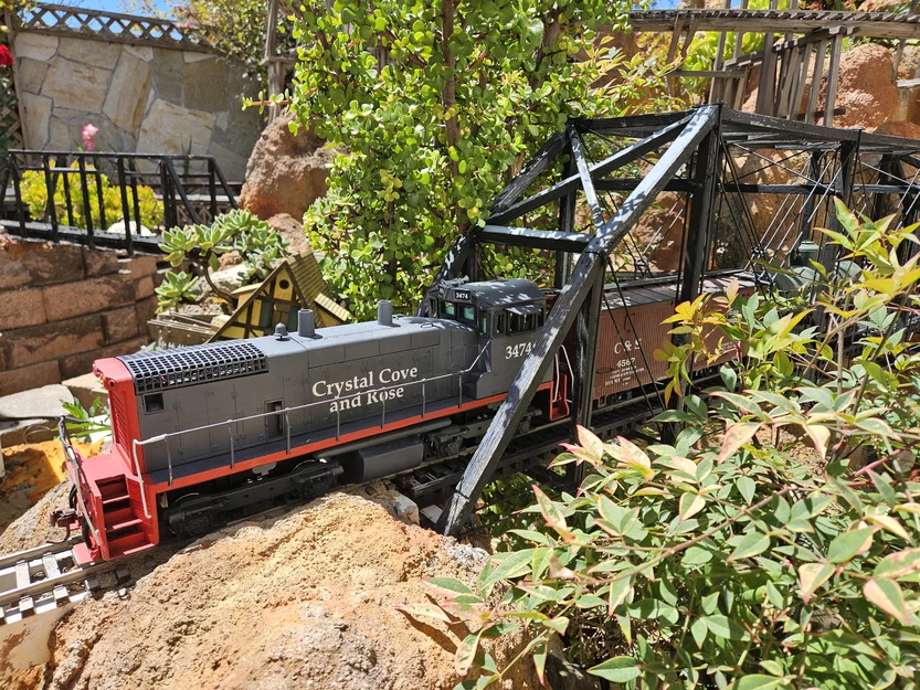 Đầu máy OpenRailway EMD SW 1500 G Scale motorized 1:29 cấu hình SP - Image 5