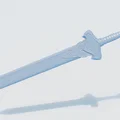 Mô hình kiếm Viking 78cm - Tuyệt phẩm trang trí in 3D cực chi tiết - Thumbnail 2