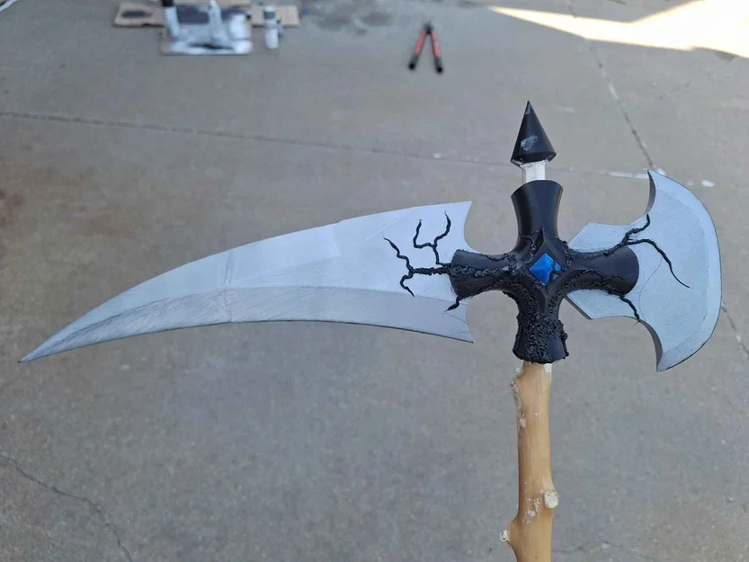 Mô hình lưỡi hái Scythe trang trí cho cosplay độc đáo - Image 1