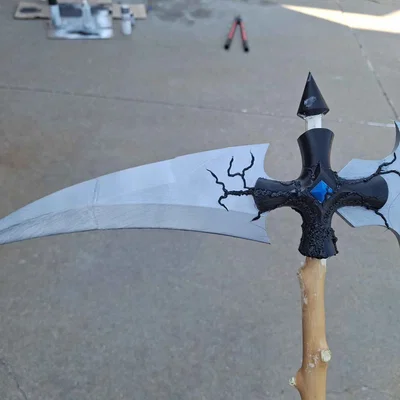 Mô hình lưỡi hái Scythe trang trí cho cosplay độc đáo