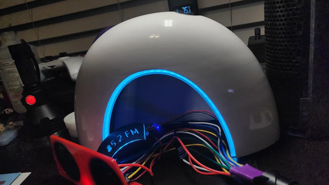 Loa Bluetooth Portal Radio (có núm vặn bật/tắt & volume, sạc USB-C) - Image 8