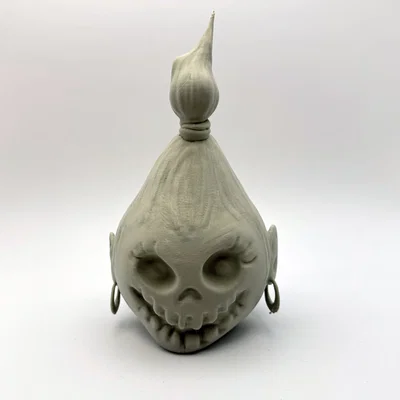 Shrink Head – Đầu teo rùng rợn trang trí Halloween