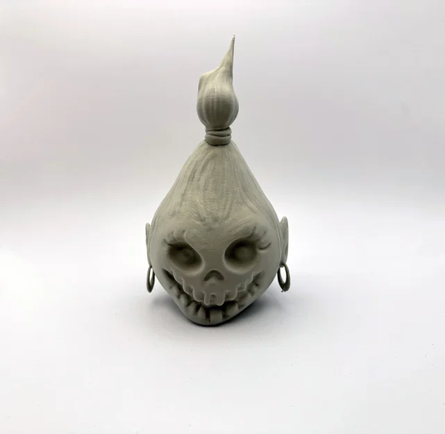 Shrink Head – Đầu teo rùng rợn trang trí Halloween - Image 3