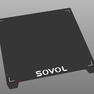 Bàn in 3D (Build Plate) cho PrusaSlicer trên Sovol SV06 Plus