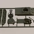 Mô hình xe tăng Sherman M4 Kitcard - In 3D nhanh chóng và chi tiết - Thumbnail 6