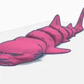 Mô hình Rark (The Rock Shark) độc lạ dành cho máy in 3D - Thumbnail 1