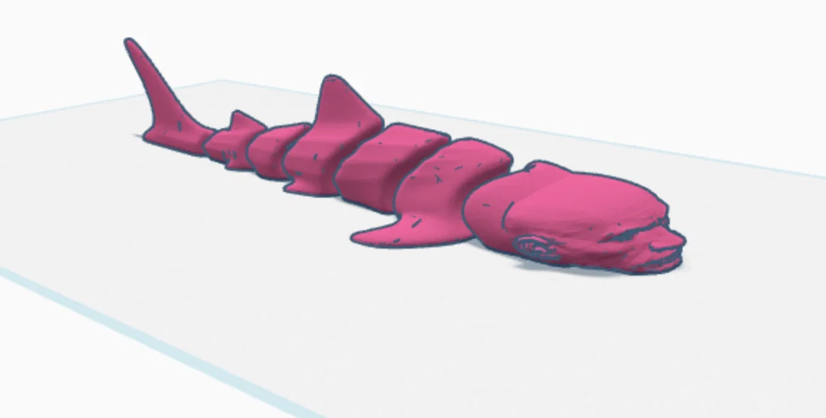 Mô hình Rark (The Rock Shark) độc lạ dành cho máy in 3D - Image 3