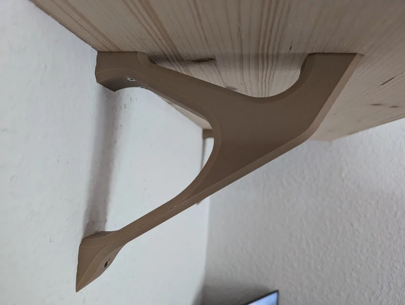 Tay Đỡ Kệ Siêu Nặng 100kg (1 cái) - Super Heavy Duty Shelf Bracket - Image 2