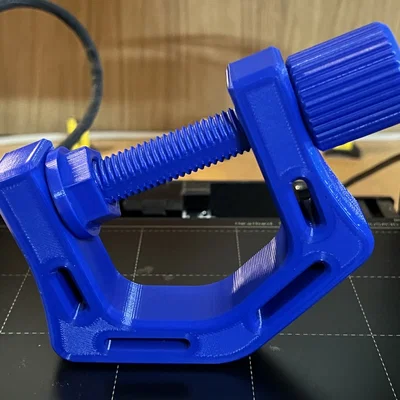 Clamp (Kẹp/C-Clamp) In 3D