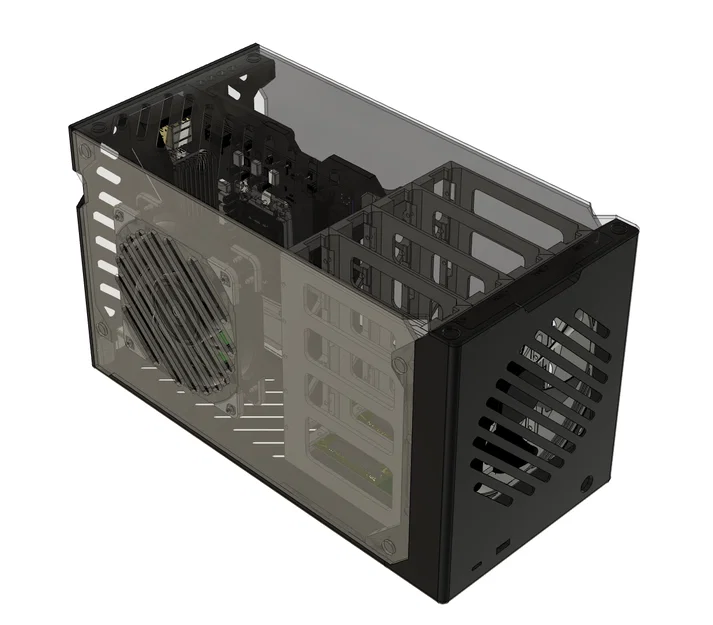 Case NAS ITX 4-Bay Hot-swap - Image 1