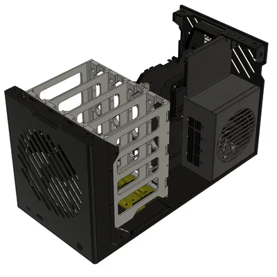 Case NAS ITX 4-Bay Hot-swap
