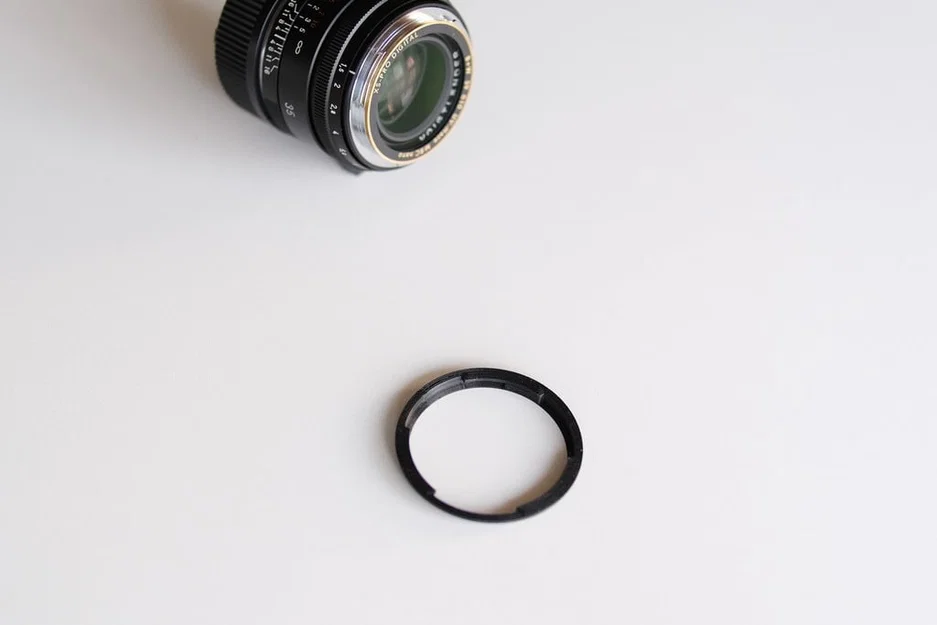 Vòng bảo vệ ngàm hood 39mm cho Voigtlander 35mm F1.5 Nokton Leica M - Image 3