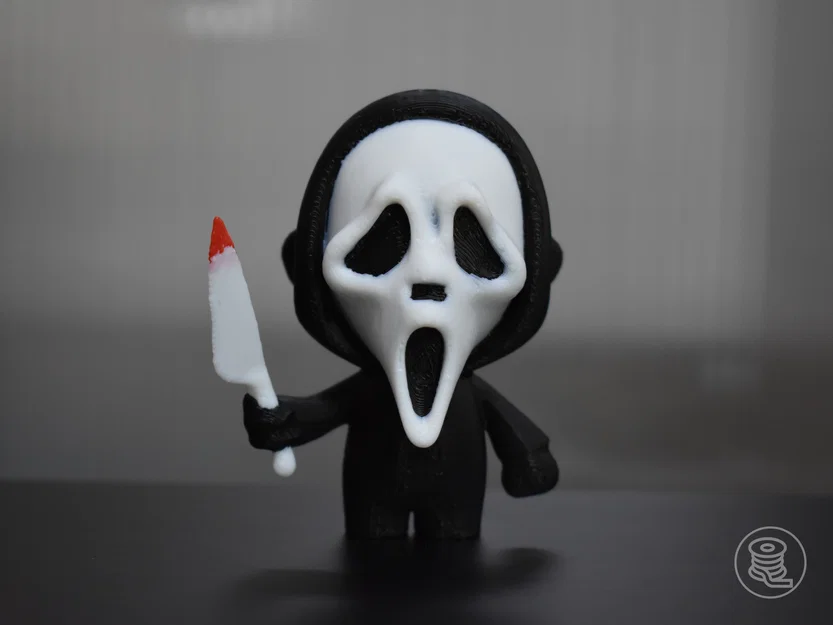 Mô hình 3D Baby Scream: Trang trí Halloween độc đáo và dễ thương - Image 1