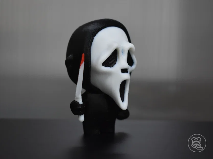 Mô hình 3D Baby Scream: Trang trí Halloween độc đáo và dễ thương - Image 2