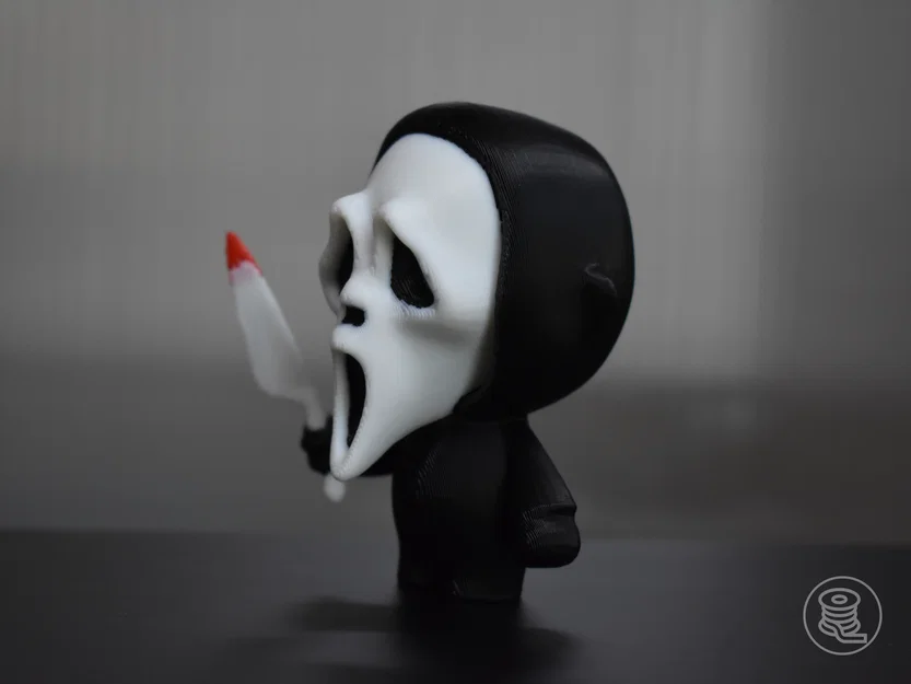 Mô hình 3D Baby Scream: Trang trí Halloween độc đáo và dễ thương - Image 3